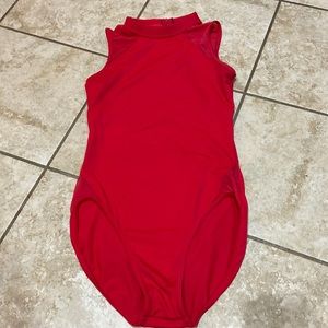 Balera red leotard